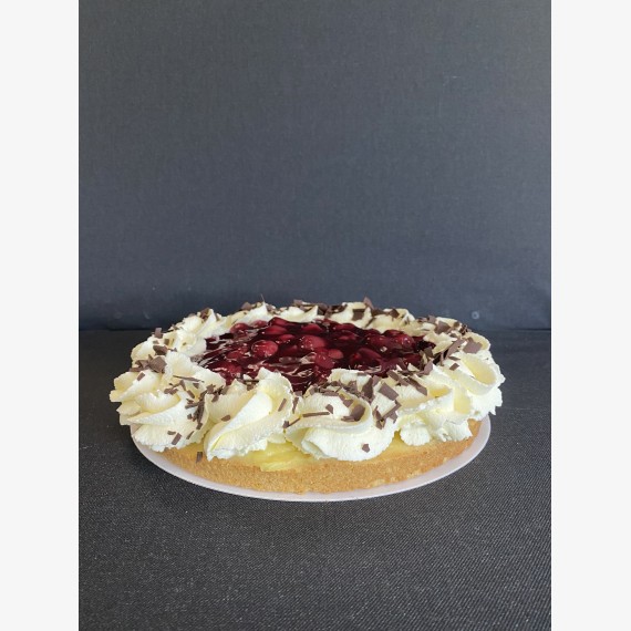 Fruitvlaai kers