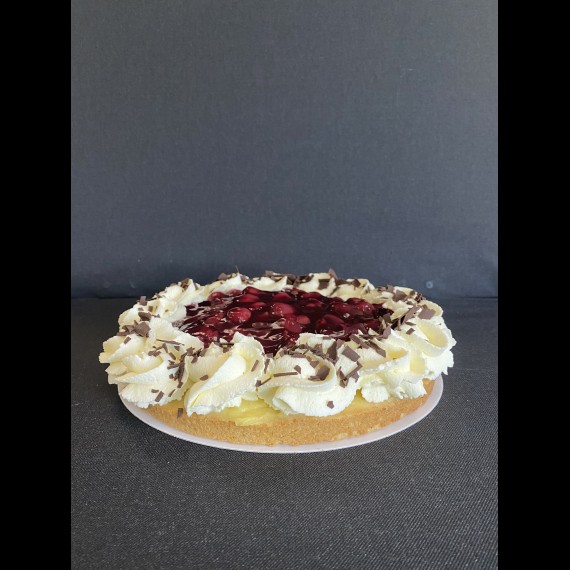 Fruitvlaai kers