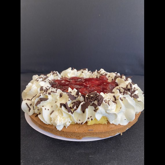 Fruitvlaai aardbei