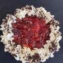 Fruitvlaai aardbei